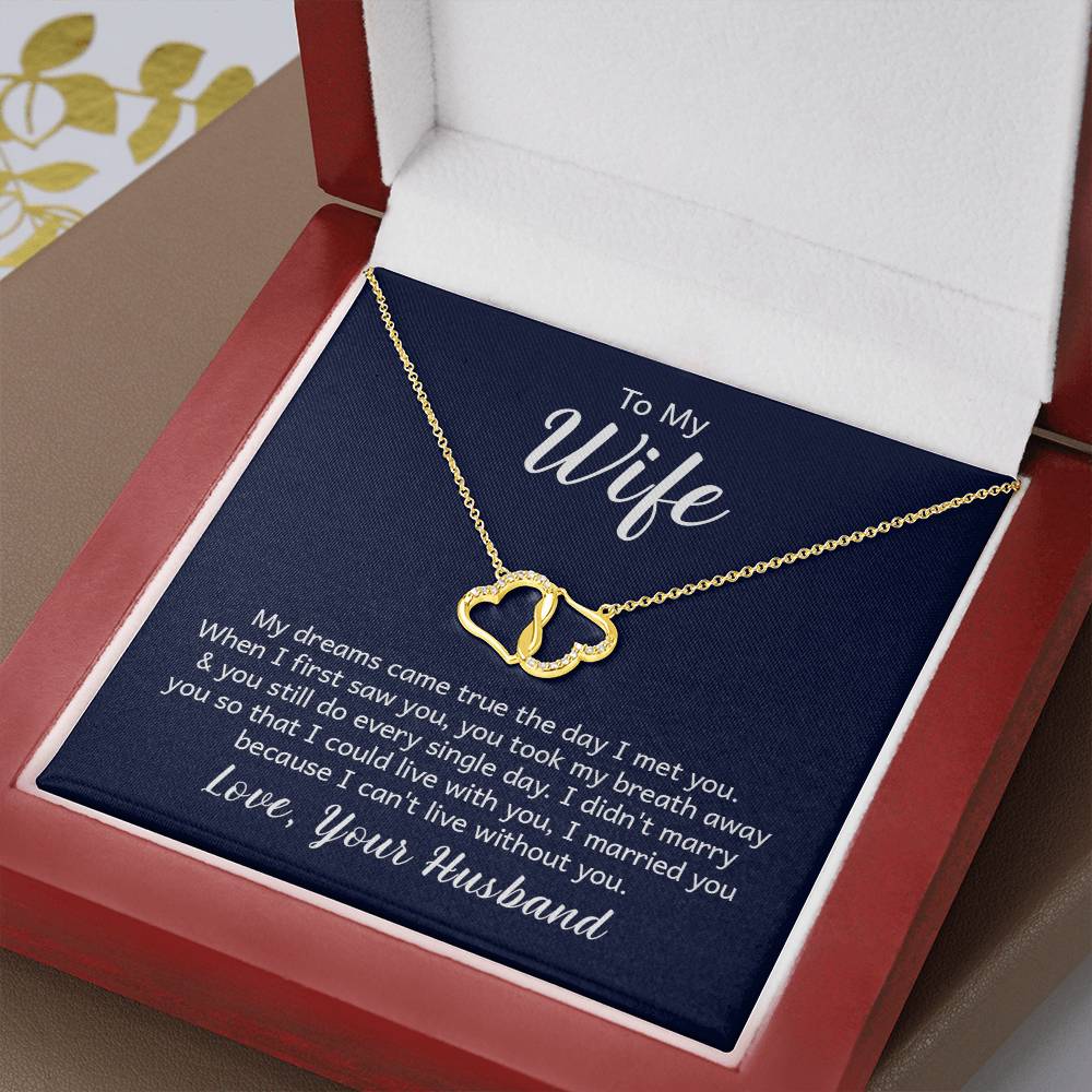 Everlasting Love Necklace - For Wife From Husband